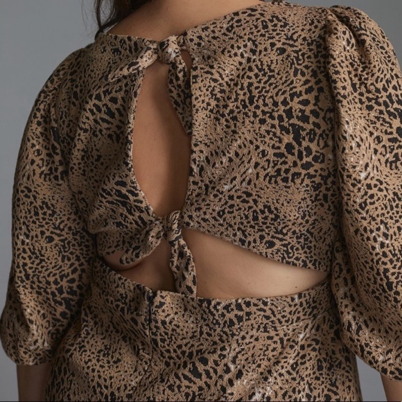 Anthropologie Maeve Knit Cut-Out Mini Dress - Picture 7 of 7